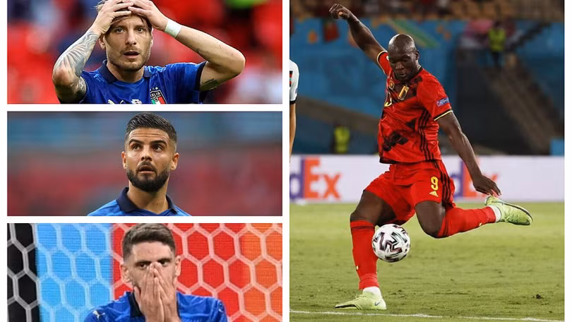 Lukaku vẫn chưa đạt tầm Benzema, Lewandowski, Aguero. Ảnh AT