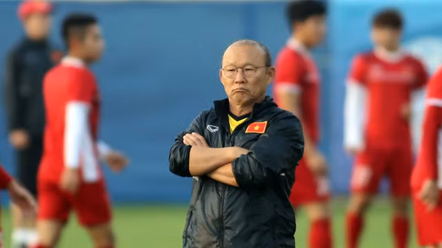 Ông Park sẽ có lá bài trong tay áo để đấu với Malaysia? Ảnh VPF.