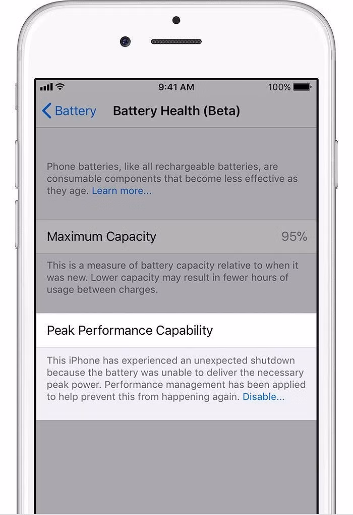 Cách tắt tính năng làm chậm iPhone - Ảnh 5