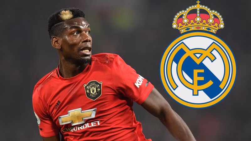 Paul Pogba đã trình bày với ban lãnh đạo MU về mong muốn chuyển sang Real Madrid ở kỳ chuyển nhượng Hè này. Ảnh Mirror.