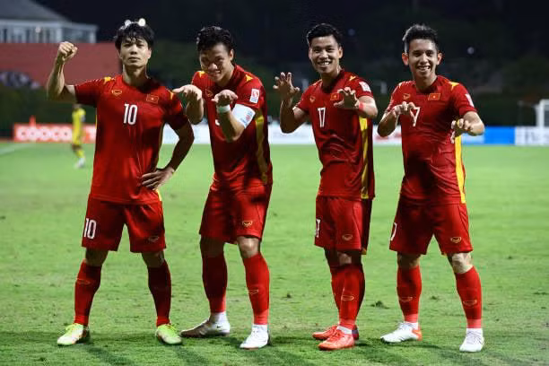 Đội tuyển Việt Nam đang đứng trước cơ hội nhất bảng B. Ảnh VFF Đội tuyển Việt Nam đang đứng trước cơ hội nhất bảng B. Ảnh VFF
