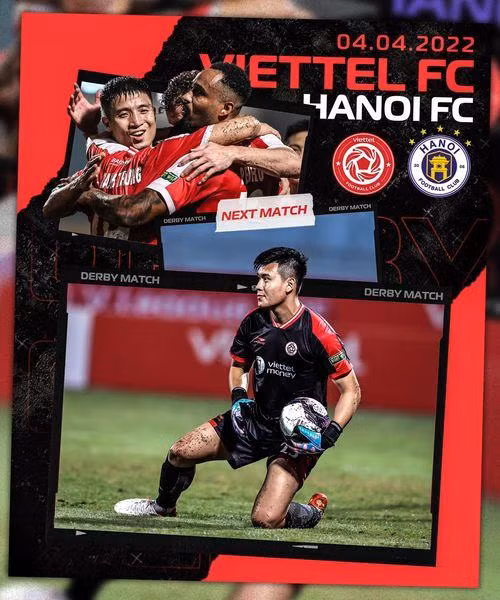 Trận derby rực lửa đang chờ. Ảnh VT