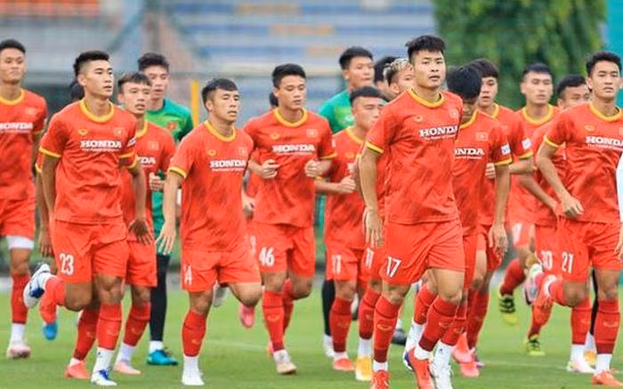 Đội tuyển U23 Việt Nam. Ảnh VFF.