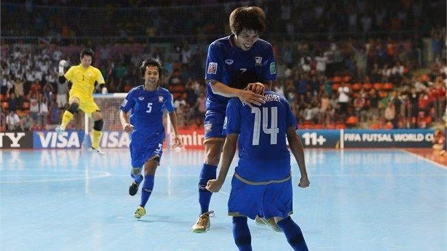 Futsal phong trào của Thái Lan rất phát triển. Ảnh Fuket