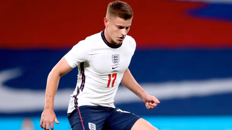 Chấn thương cuối mùa giải đã cướp mất cơ hội tham dự Euro 2020 của Barnes. Ảnh MUFC.