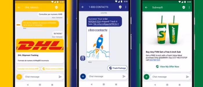 Google chính thức ra mắt dịch vụ RCS giúp doanh nghiệp tương tác với người dùng - Ảnh 1