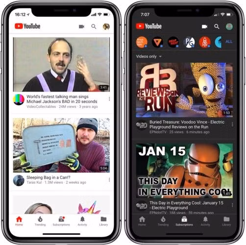 Cách bật chế độ màu tối của YouTube trên các thiết bị iOS - Ảnh 4