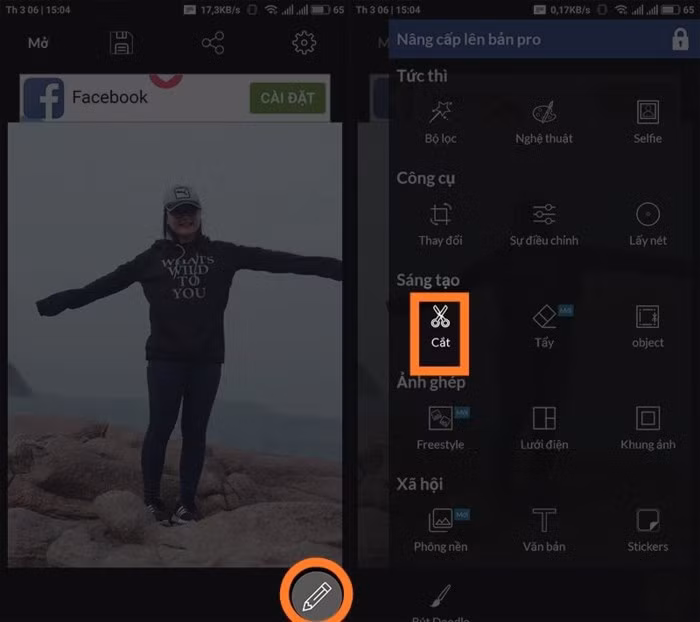 Hướng dẫn tách ghép ảnh trên điện thoại như Photoshop - Ảnh 2